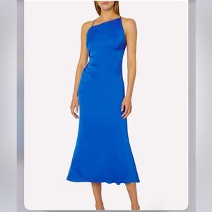 M I L L Y Electra Stretch Silk Slip Dress